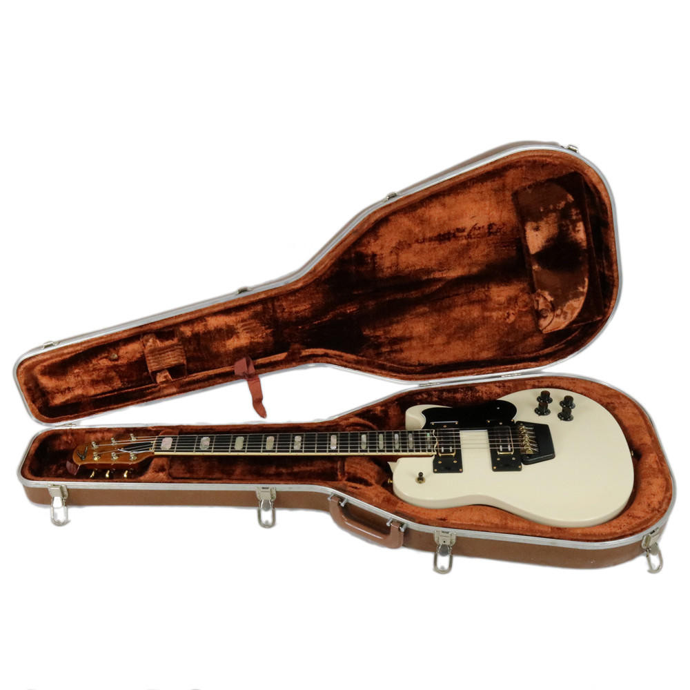 Vintage 1981 Ovation UKII 1291 White Finish | Cream City Music