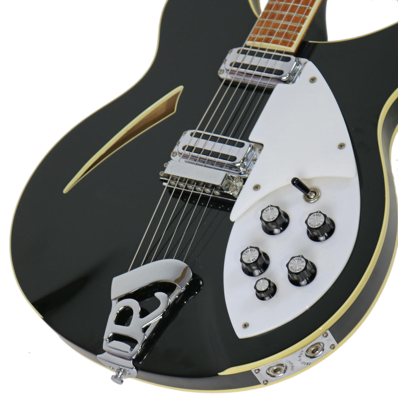 Vintage 1984 Rickenbacker 360WB Jetglo | Cream City Music