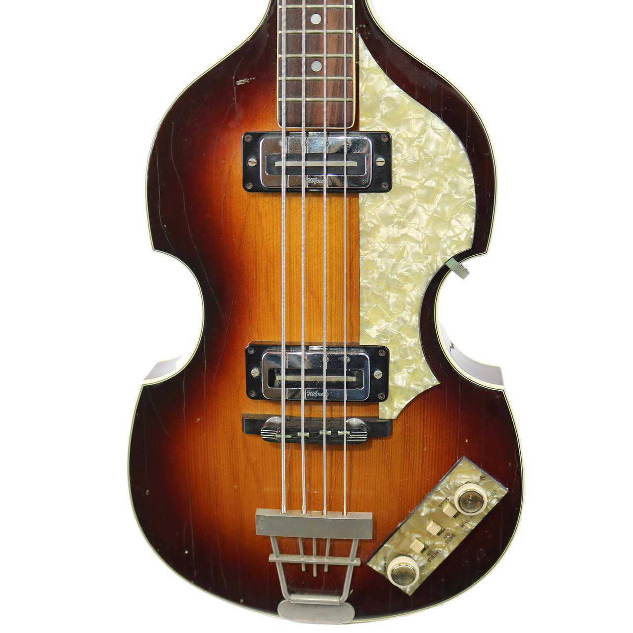 Vintage 1970 Hofner 500/1 Bass Sunburst | Cream City Music