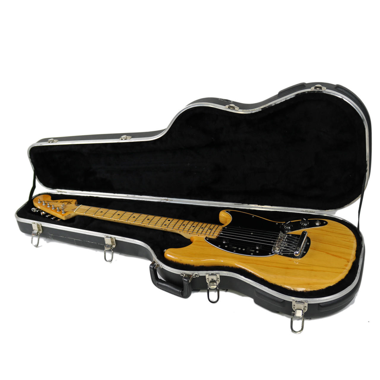 Vintage 1978 Fender Mustang Natural Finish | Cream City Music