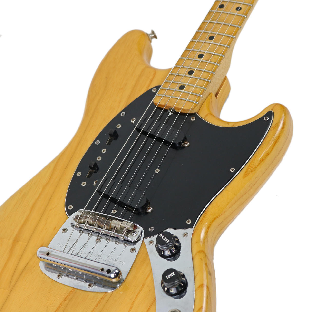 Vintage 1978 Fender Mustang Natural Finish | Cream City Music