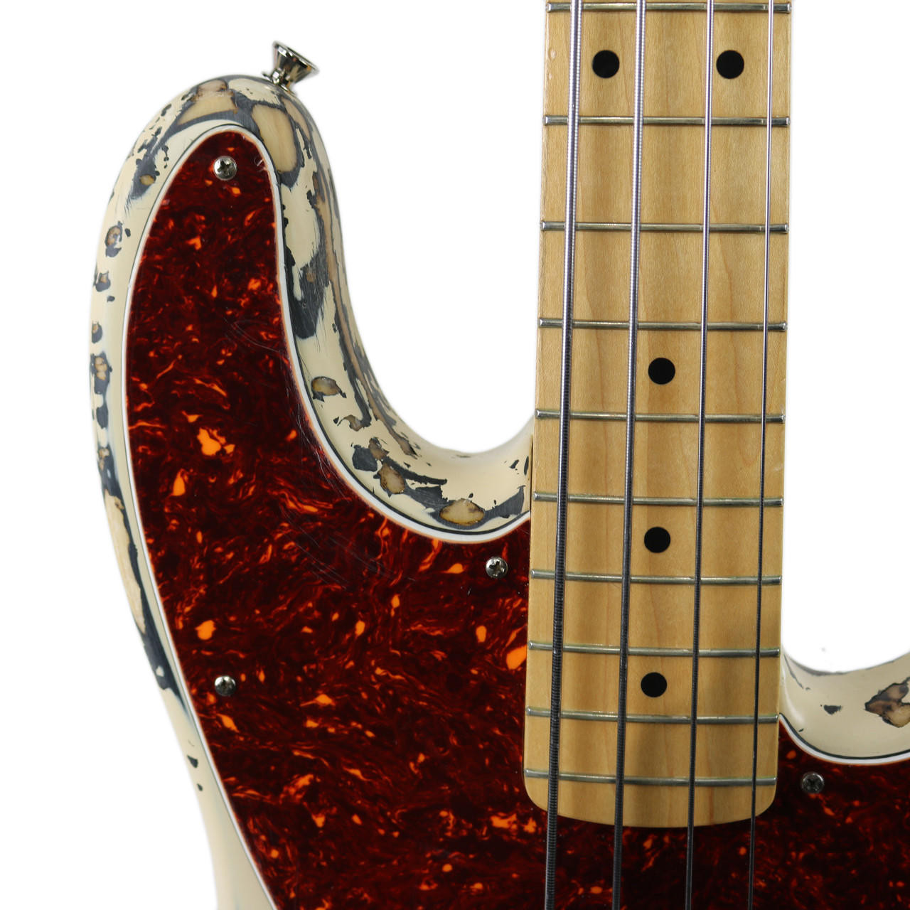 1993 Fender Custom Shop '50s P/J Precision Jazz Bass Olympic White