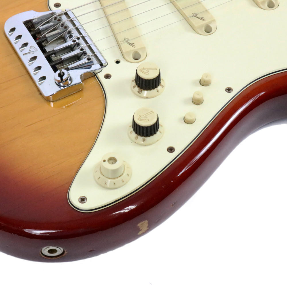 Vintage 1983 Fender Stratocaster Elite Electric Guitar Sienna