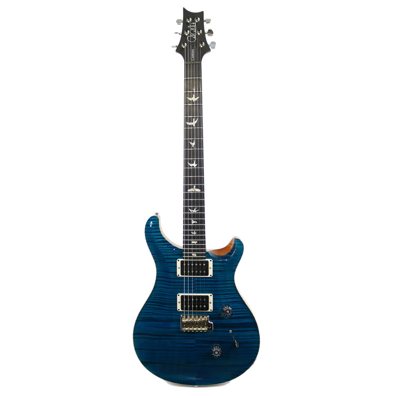 2016 PRS Paul Reed Smith Custom 24 Ten Top Peacock Blue w/ Rosewood Neck