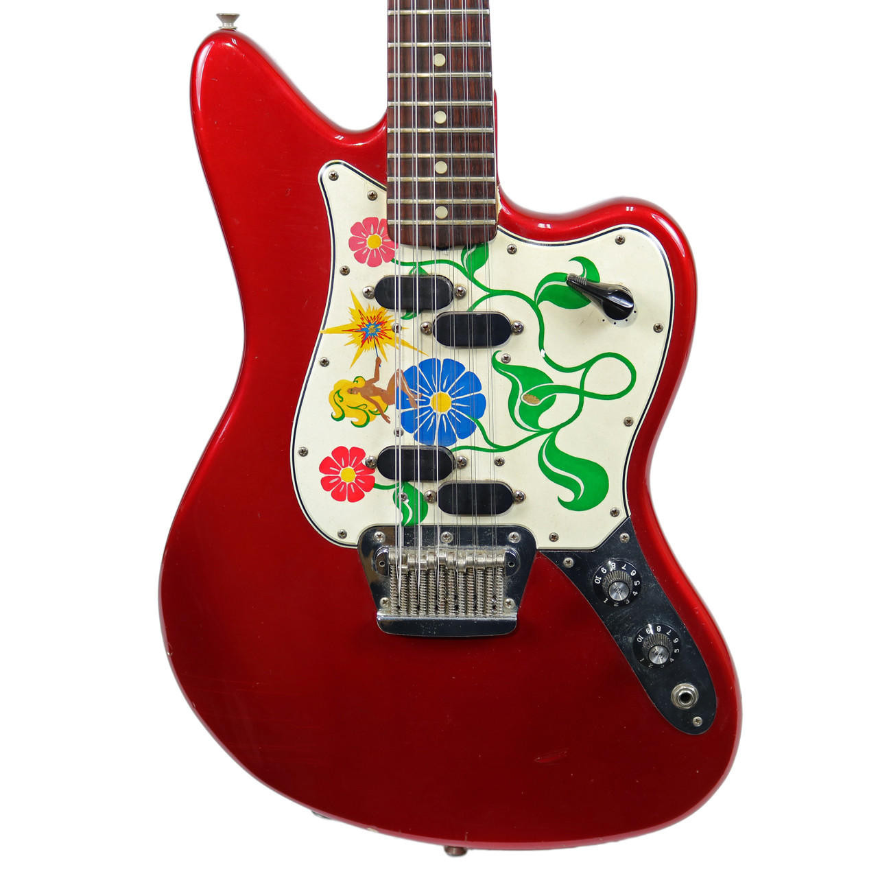 Vintage 1965/66 Fender Electric XII 12-String Candy Apple Red