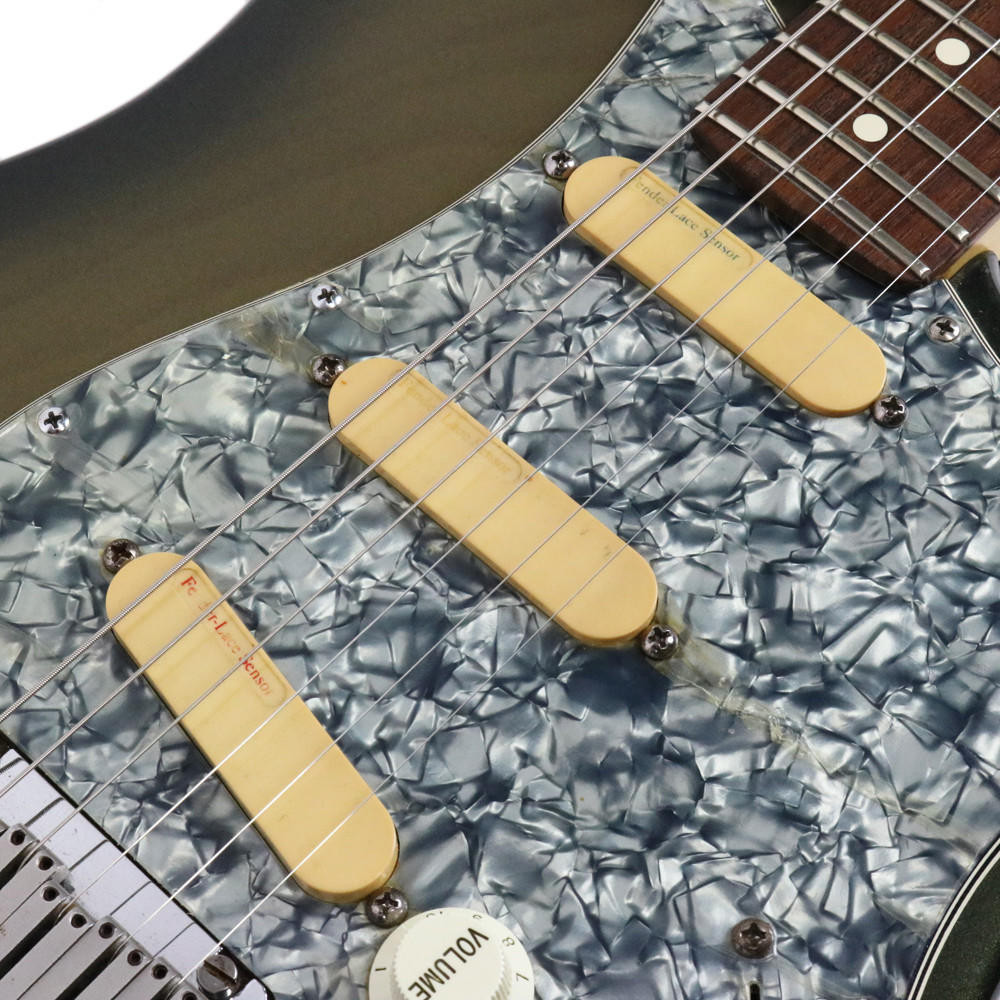 Vintage 1992 Fender Stratocaster Plus Electric Guitar Ebony Frost