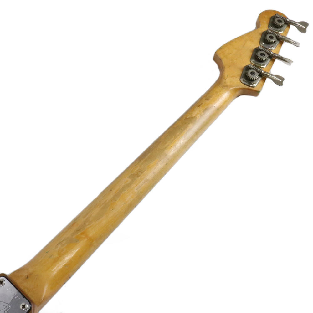 Vintage 1975 Fender Musicmaster Electric Bass Guitar Stripped