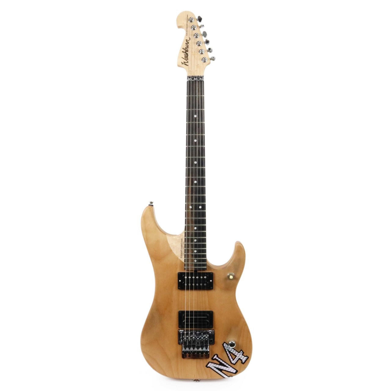 Washburn N4ブラック ヌーノ・ベッテンコート シグネーチャーモデル ...