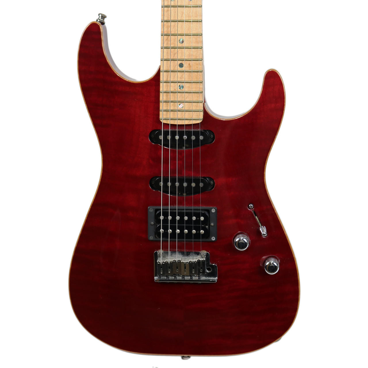 2001 Fender Custom Shop Showmaster FMT Cherry Flame | Cream City Music