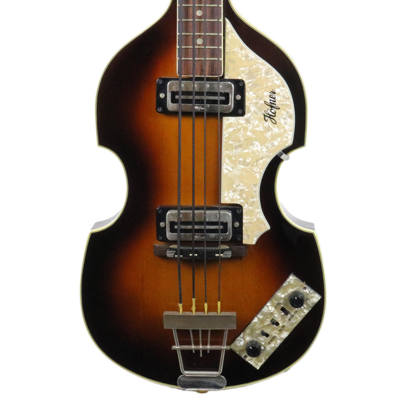 ベース Hofner Violin Bass Hofner Ignition Violin Bass, Sunburst at Gear4music