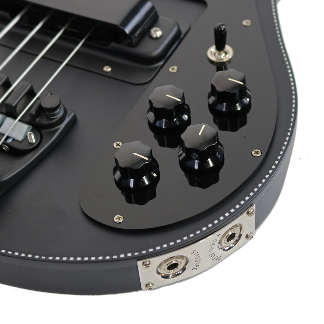 2017 Rickenbacker Limited Edition 4003 Noir Electric Bass Guitar