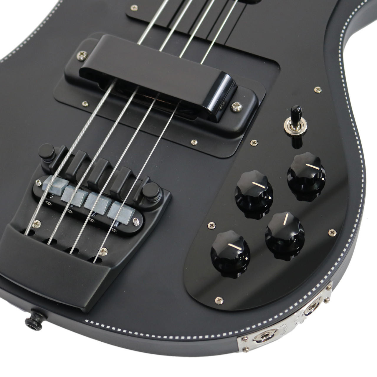 2017 Rickenbacker Limited Edition 4003 Noir Electric Bass