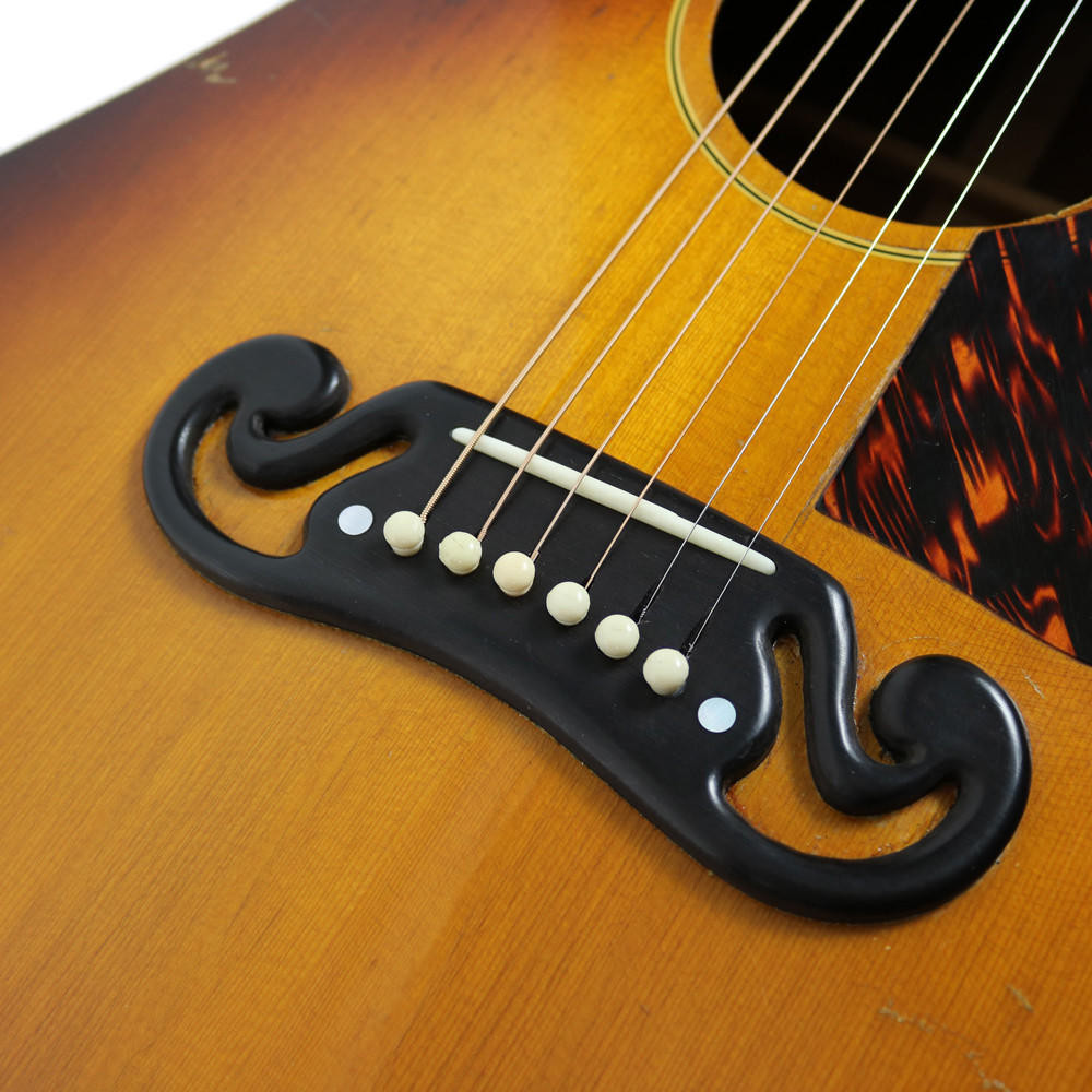 ギター J-55 Style Rare Vintage 1940 Gibson J-55 Jumbo Dreadnought Acoustic Guitar