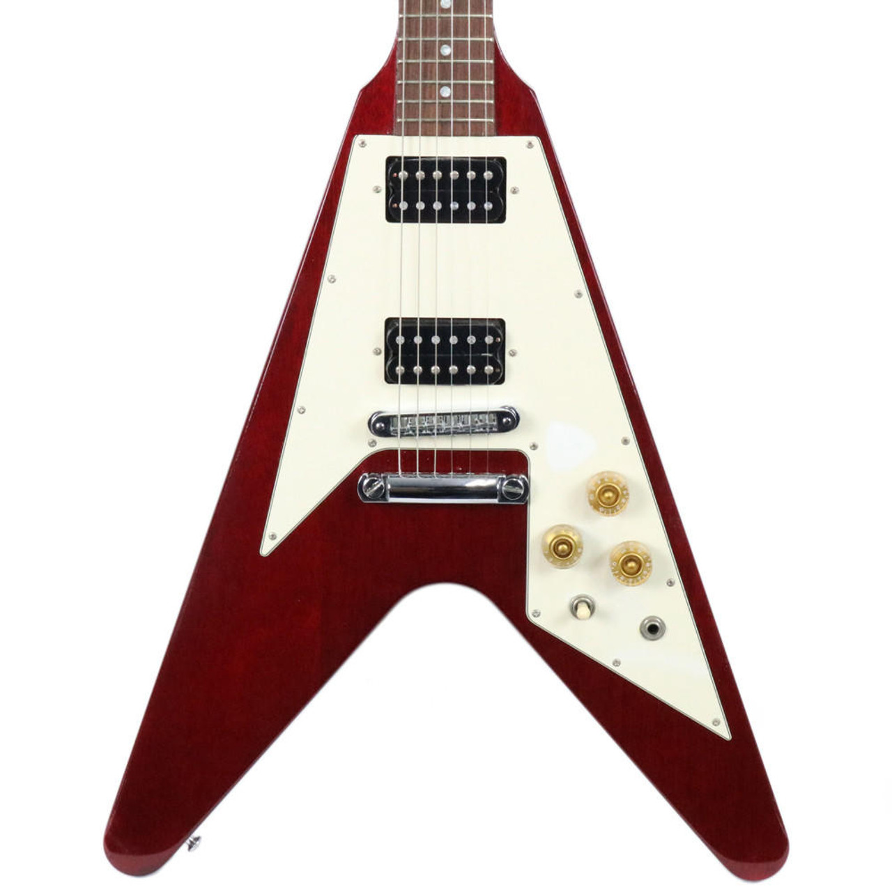 2001 Gibson '67 Reissue Flying V Cherry Finish | Cream City Music