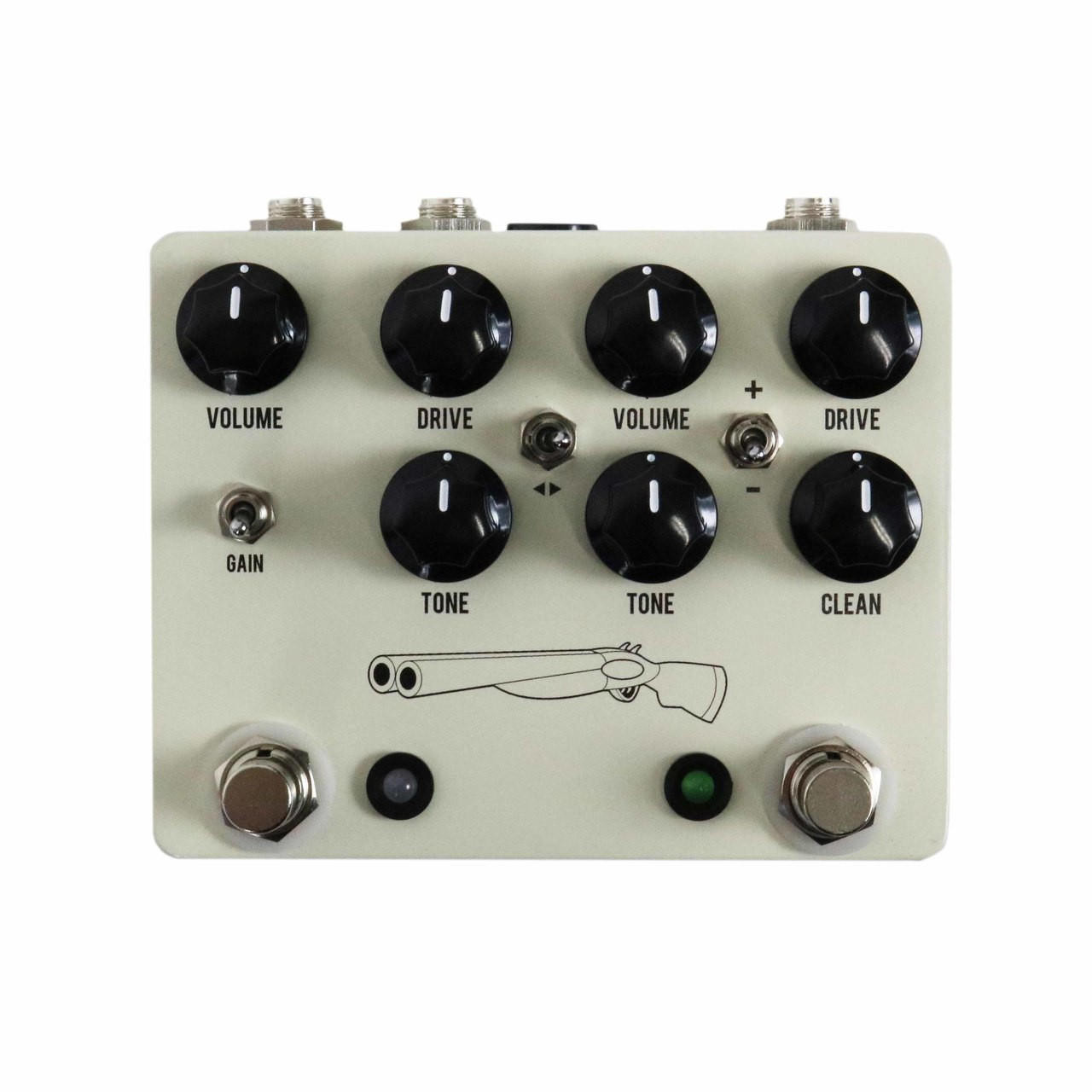 JHS Pedals Double Barrel V4 2 in 1 Overdrive Pedal | Cream City Music