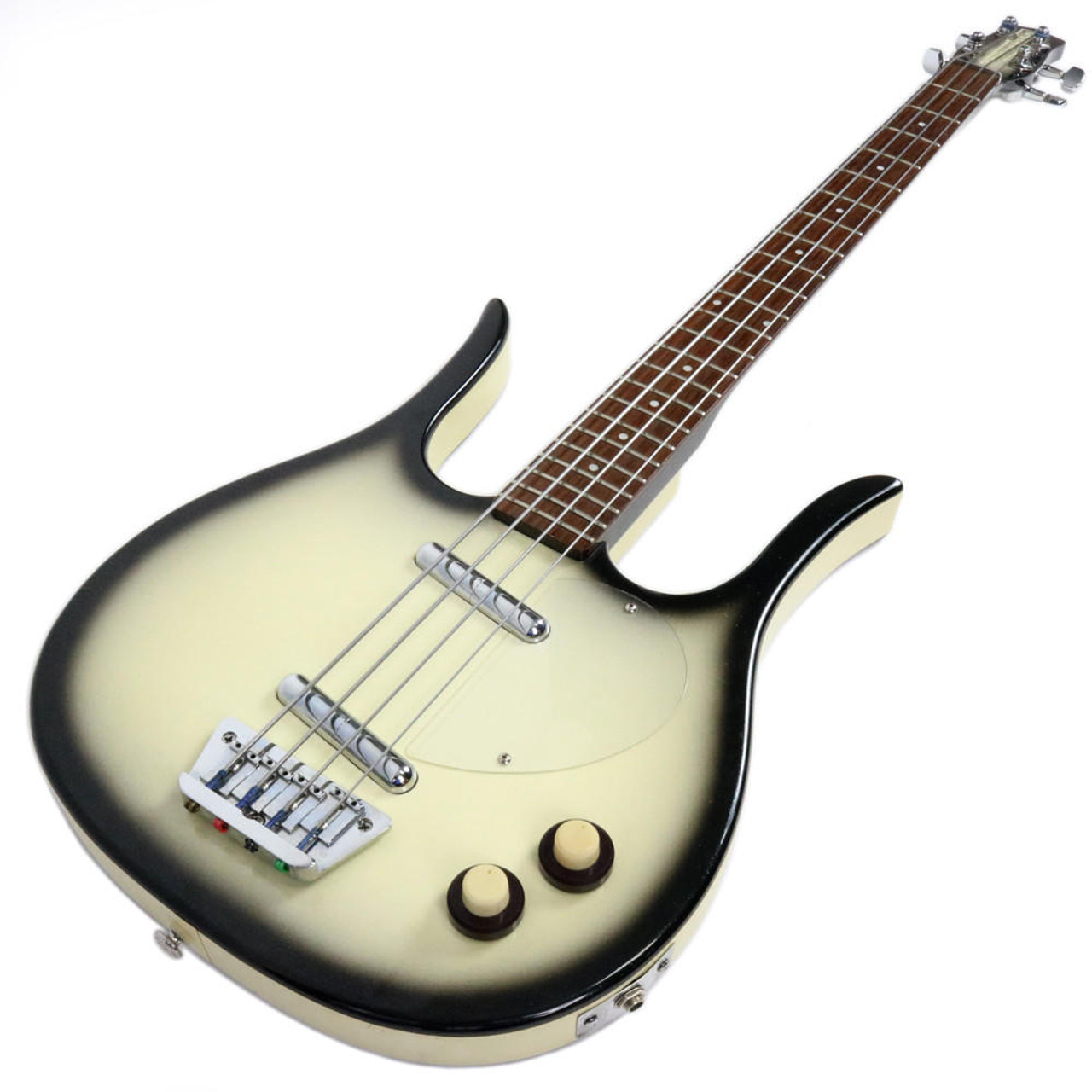 2004 Danelectro '58 Longhorn Electric Bass Guitar Blackburst