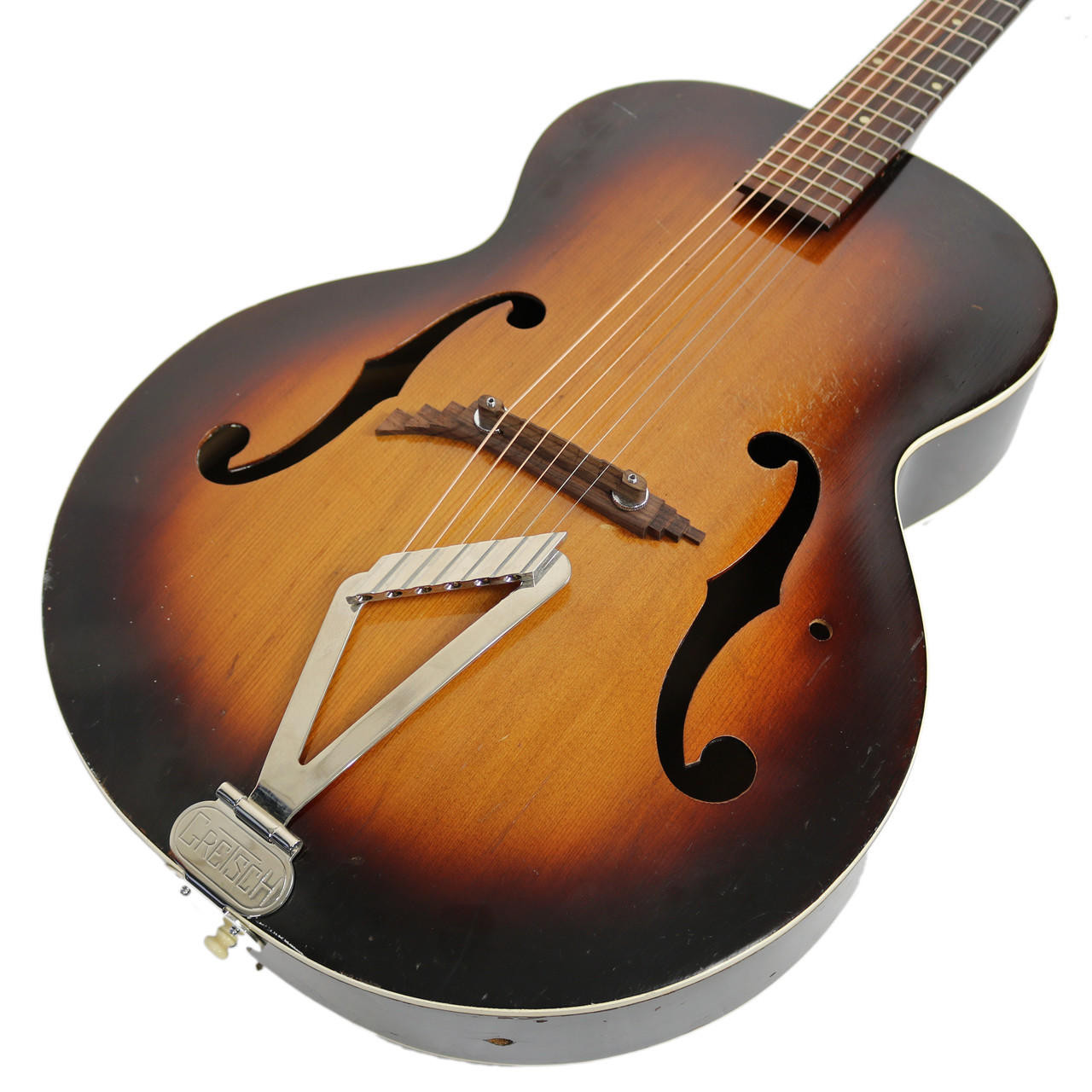 Vintage 1954 Gretsch 6050 New Yorker Archtop Acoustic Guitar