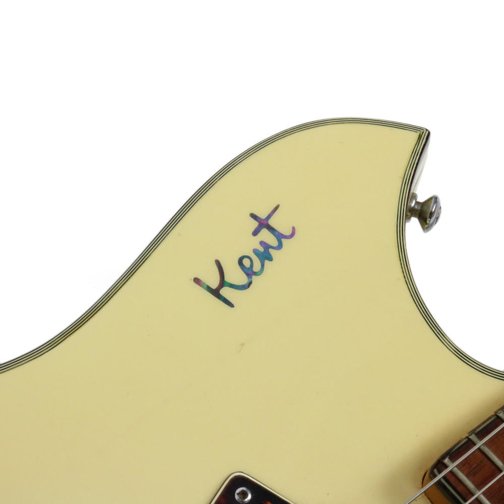 Vintage 1960's Kent Model 820 Electric Guitar Cream Finish | Cream