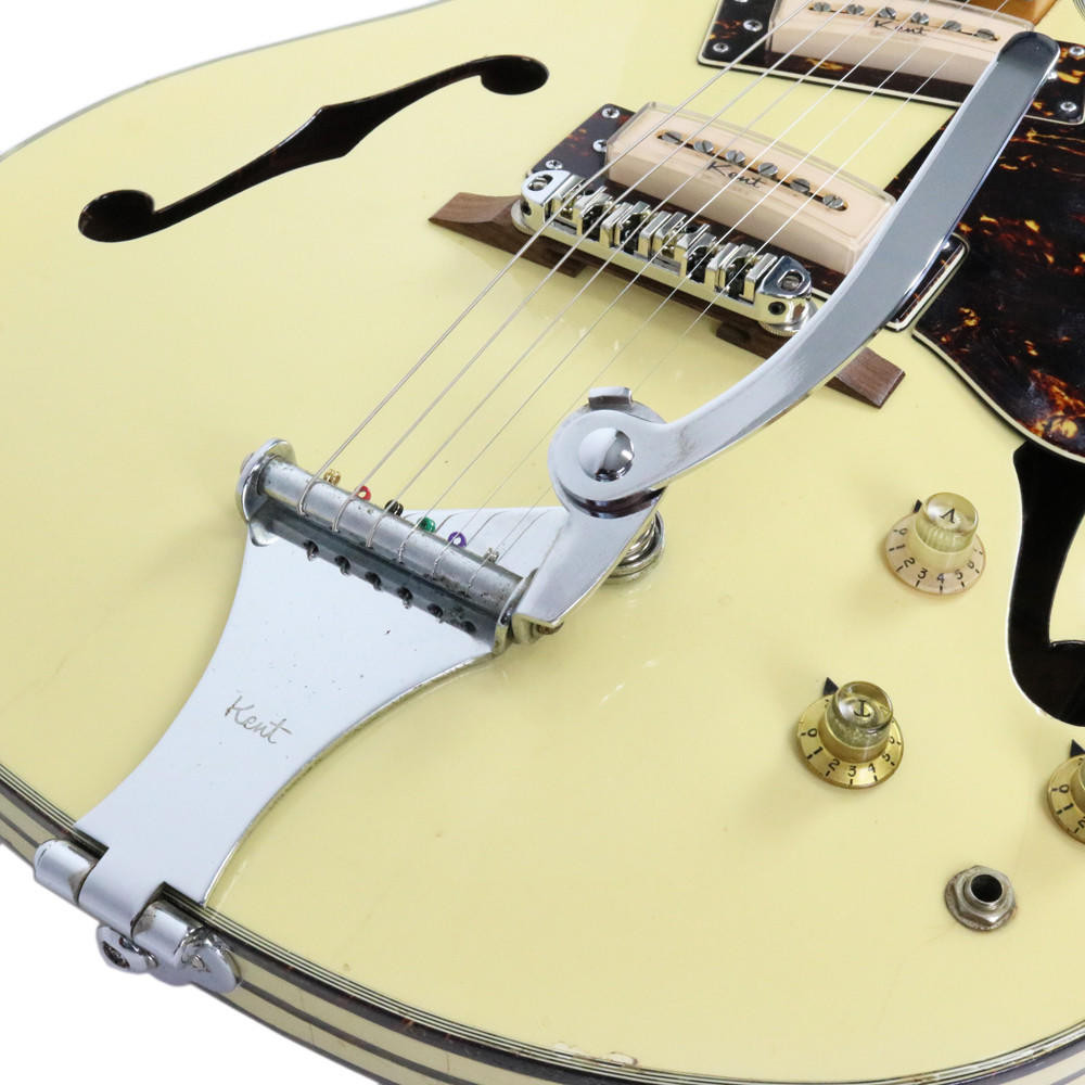 Vintage 1960's Kent Model 820 Electric Guitar Cream Finish | Cream