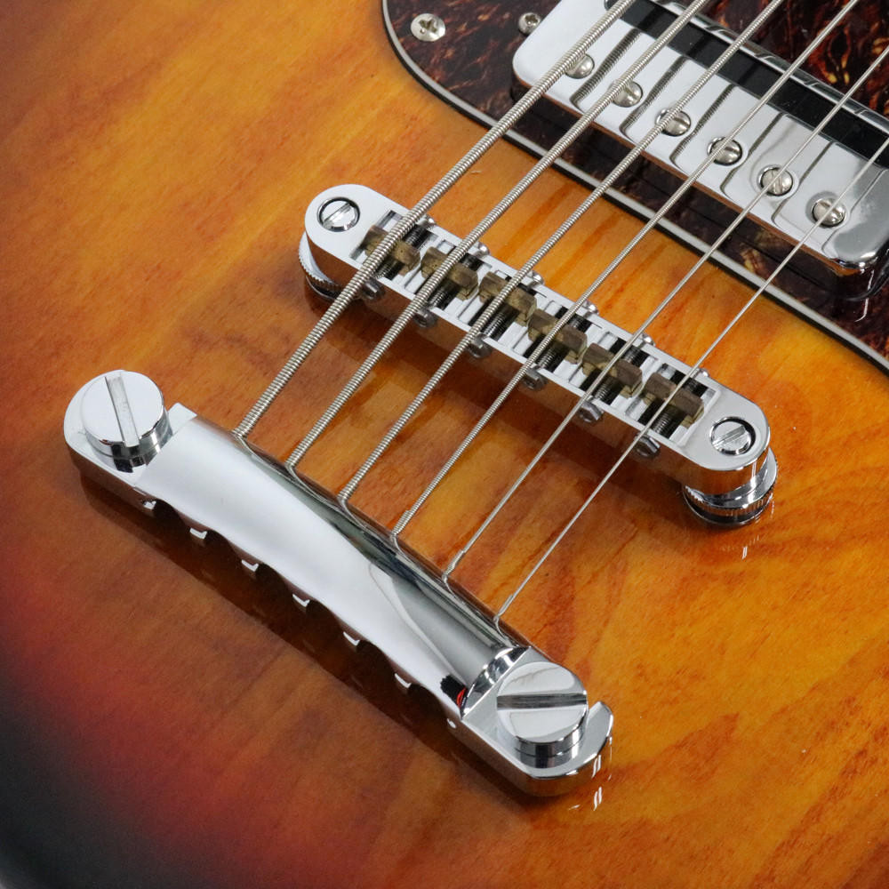 2009 Schecter Hellcat VI Baritone Guitar in Sunburst | Cream City