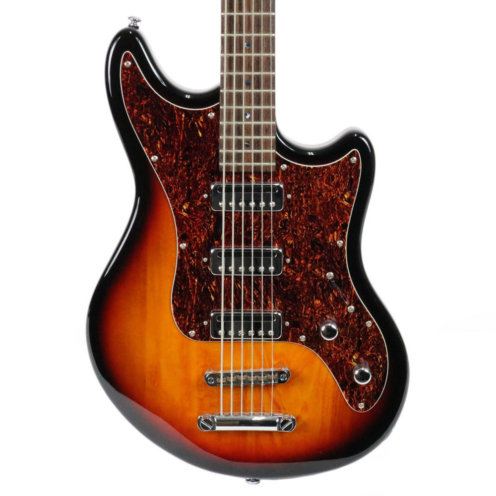 2009 Schecter Hellcat VI Baritone Guitar in Sunburst | Cream City