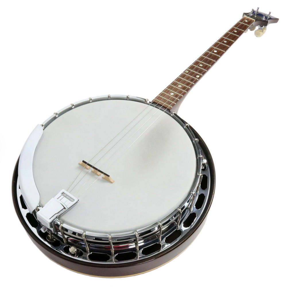 Vintage 1966 Gibson TB-100 Tenor Banjo Sunburst Finish | Cream