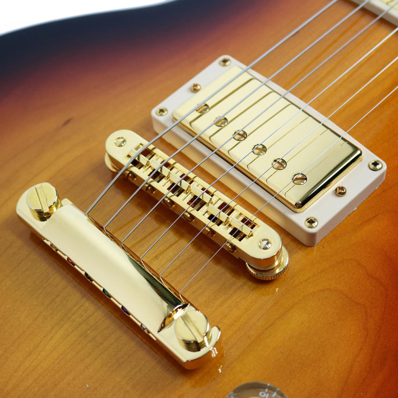 2007 Gibson Les Paul Studio Electric Guitar Sunburst Finish