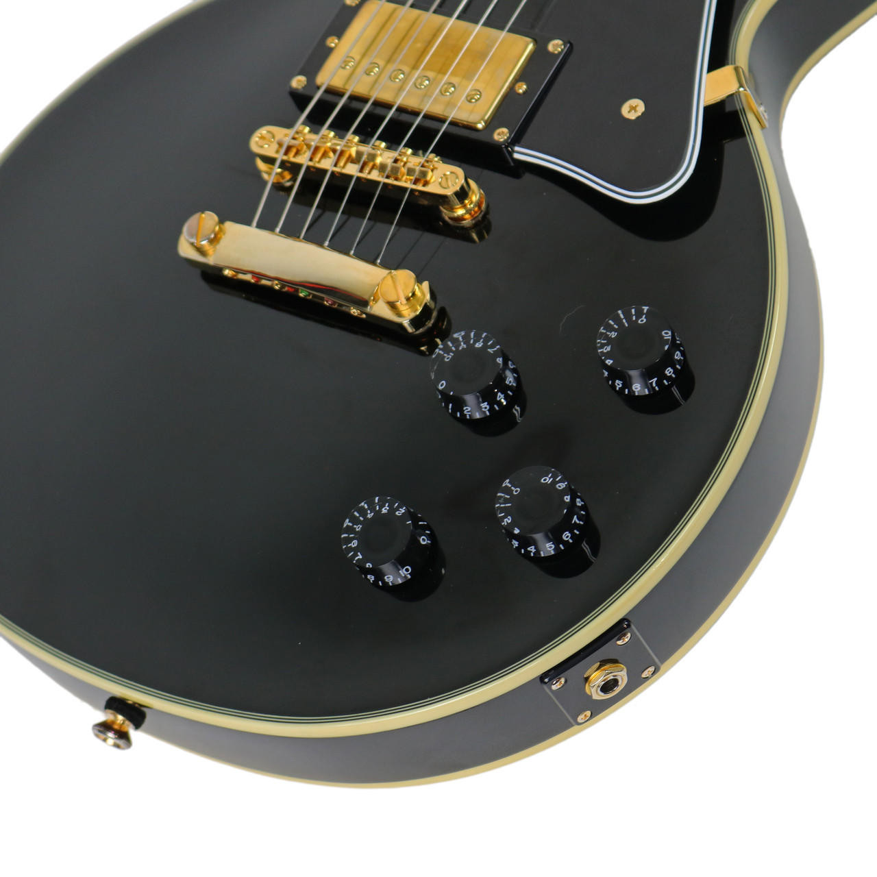 (美品) Epiphone Les Paul ブラック色 2007 Epiphone Les Paul Custom Black Beauty | Cream City Music