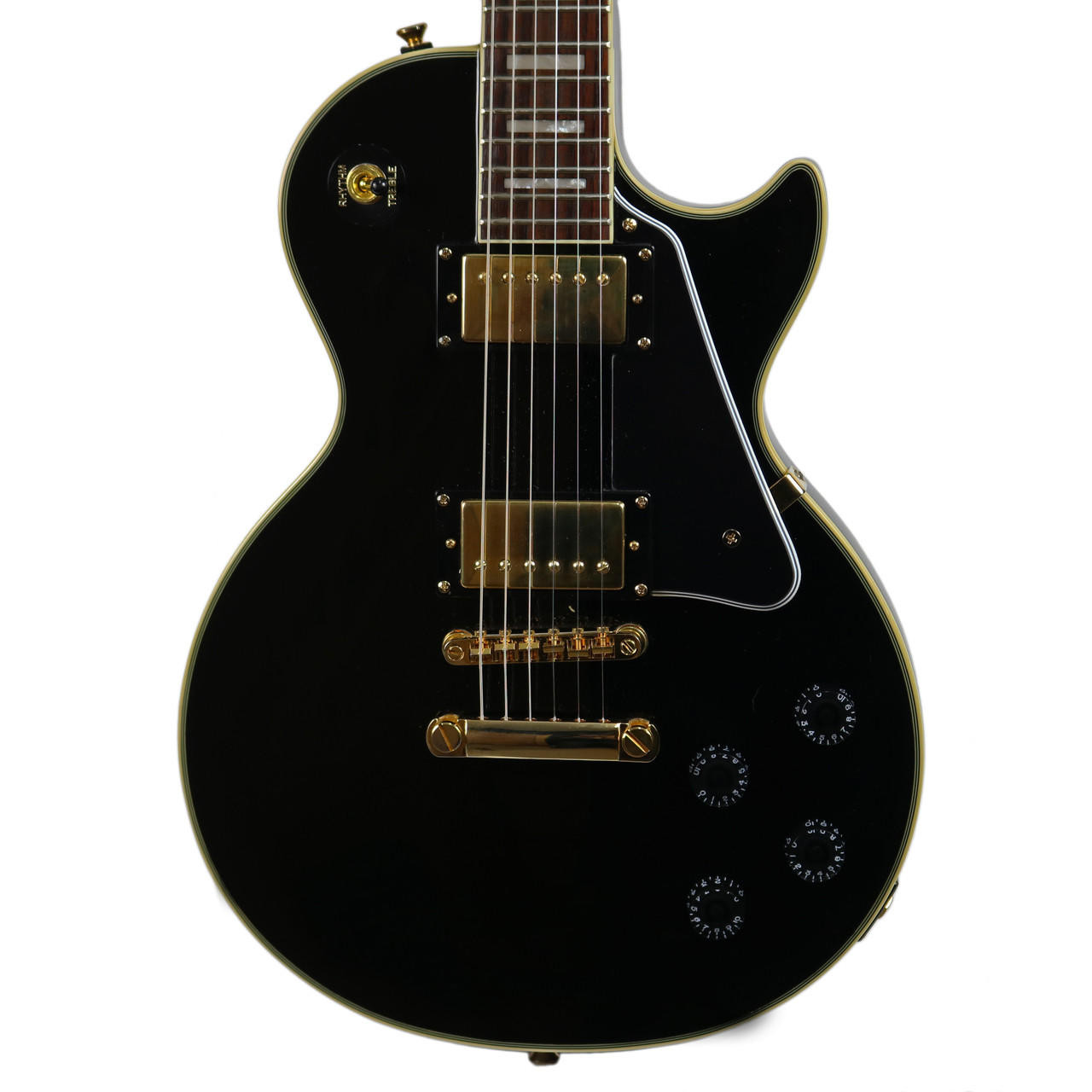 2007 Epiphone Les Paul Custom Black Beauty | Cream City Music