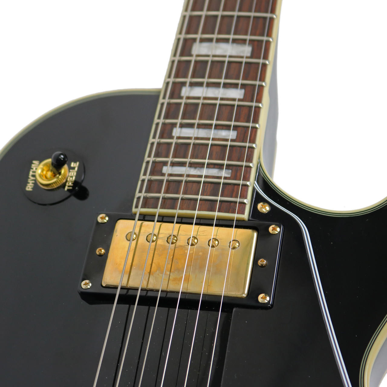 2007 Epiphone Les Paul Custom Black Beauty | Cream City Music