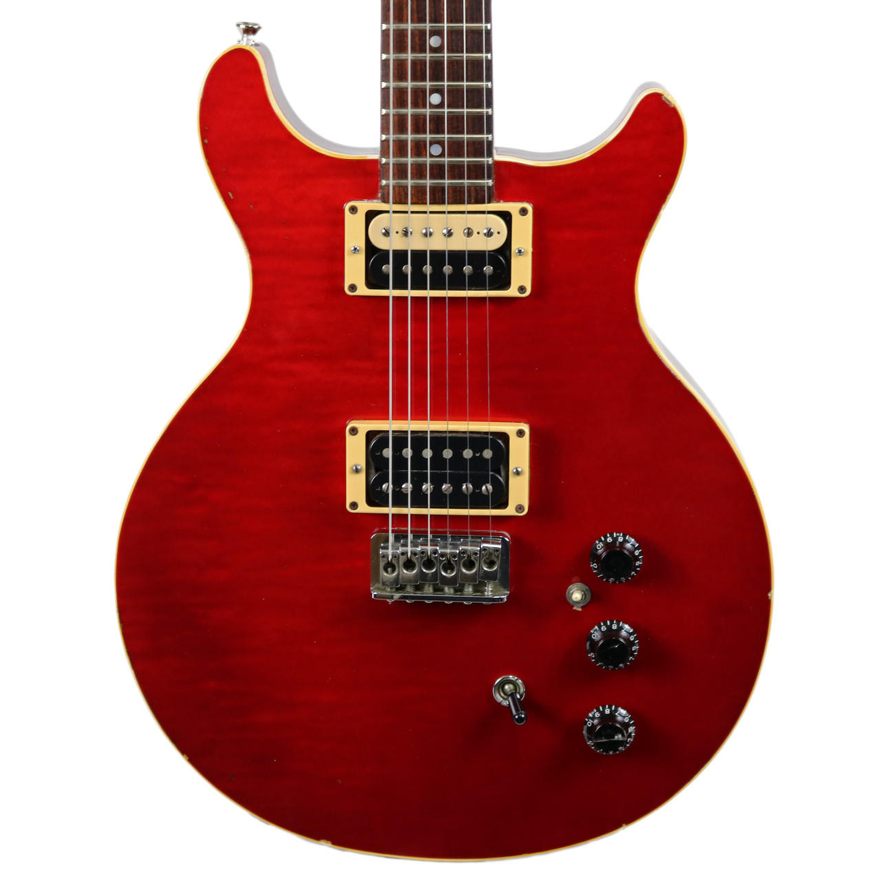 Vintage 1982 Hamer Sunburst Cherry Finish | Cream City Music