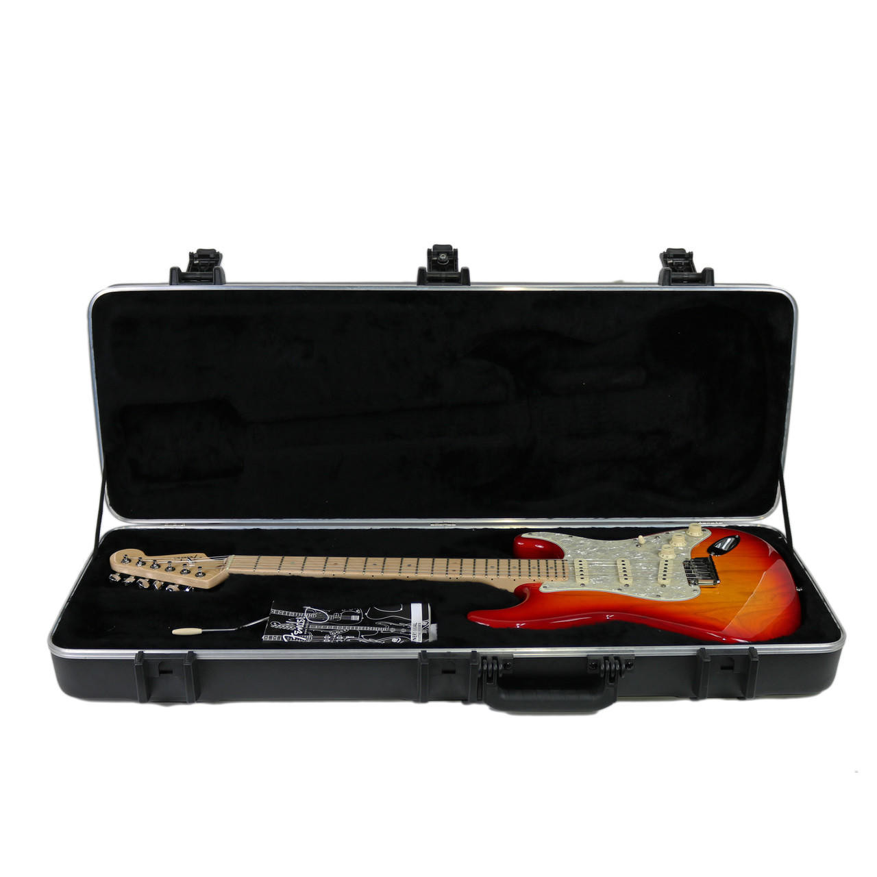 2009 Fender American Deluxe Stratocaster Cherry Sunburst