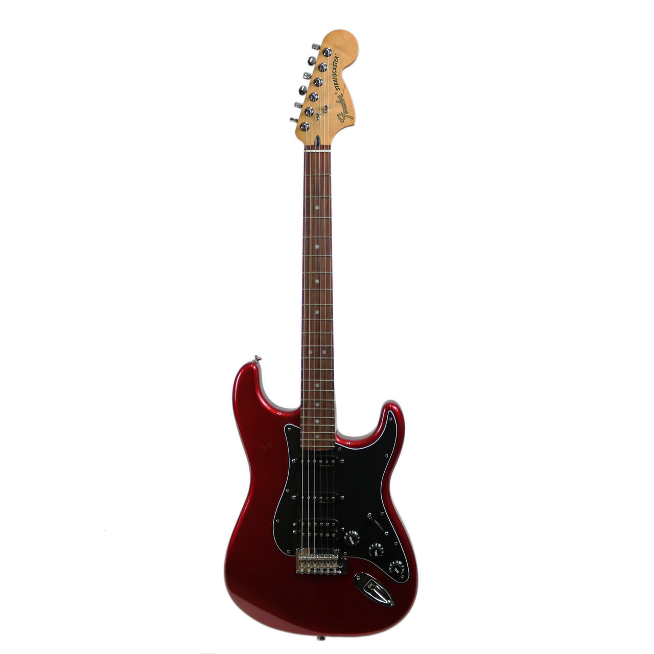 2016 Fender Deluxe Stratocaster Candy Apple Red | Cream City