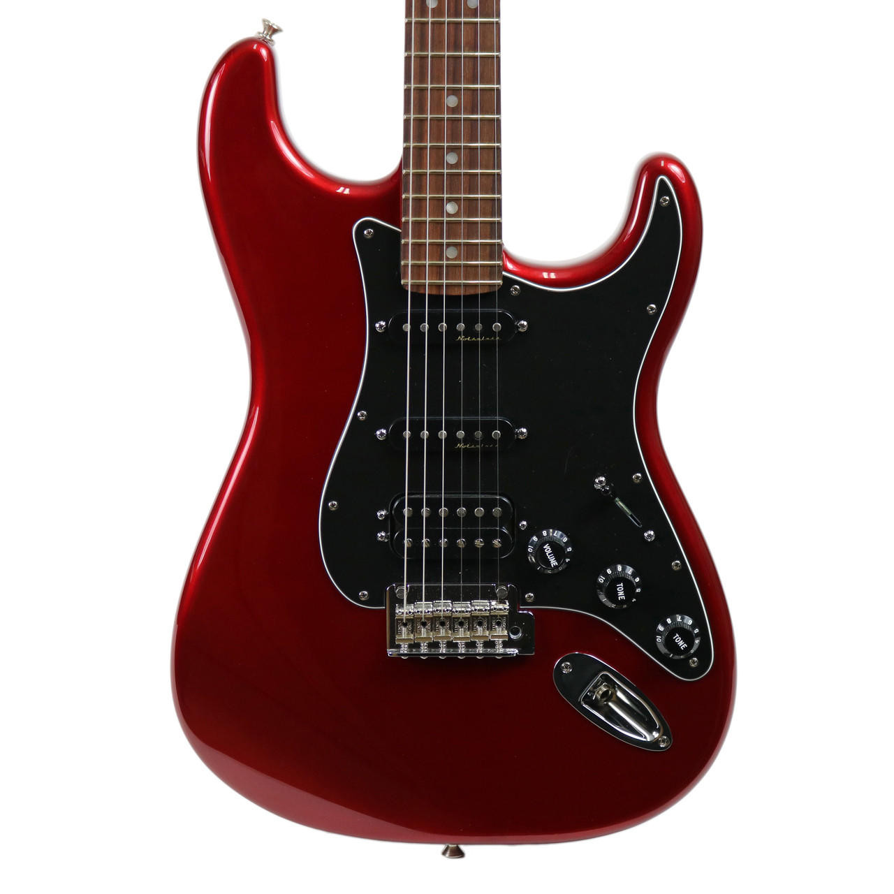 2016 Fender Deluxe Stratocaster Candy Apple Red | Cream City