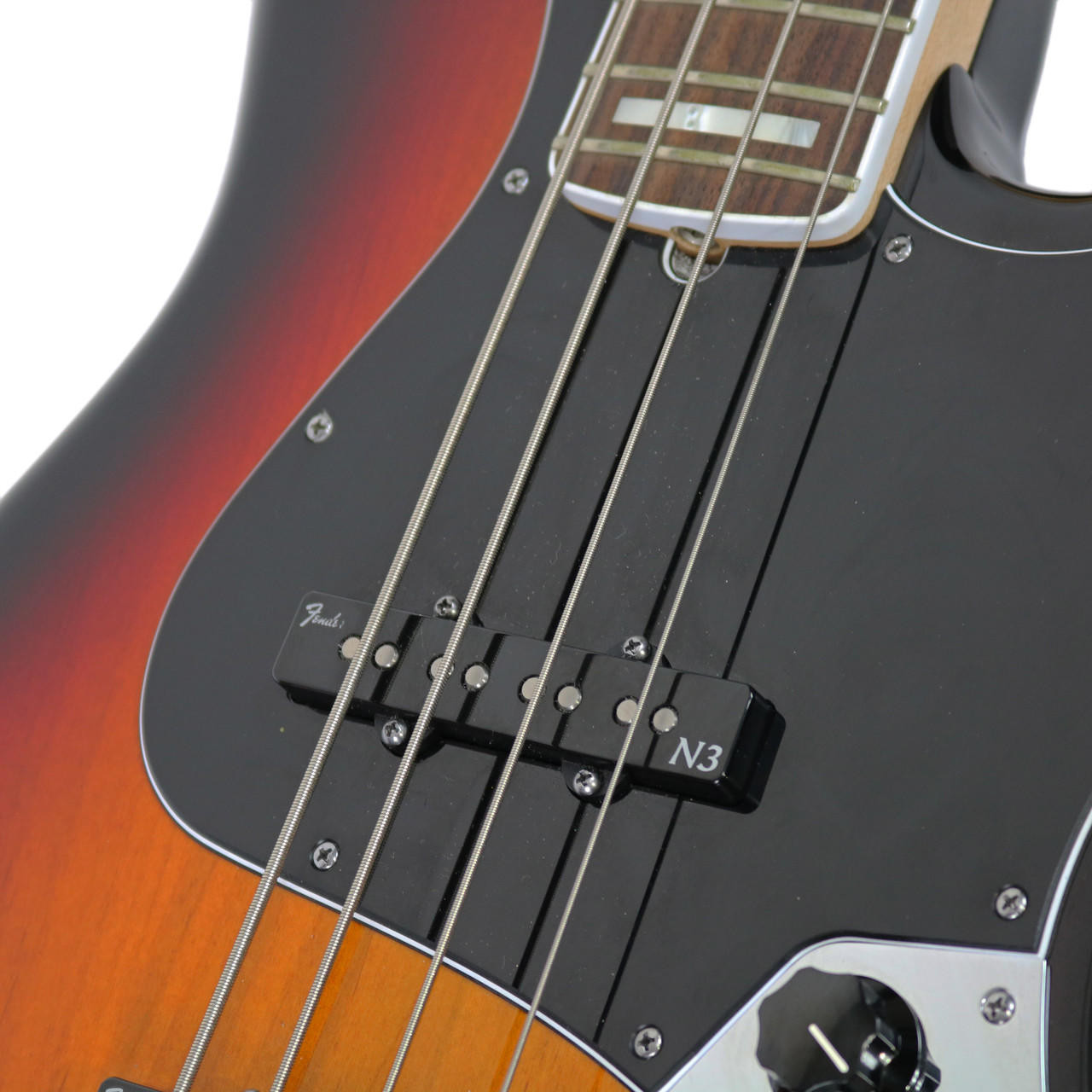 2013 Fender American Deluxe Jazz Bass Sunburst | Cream City