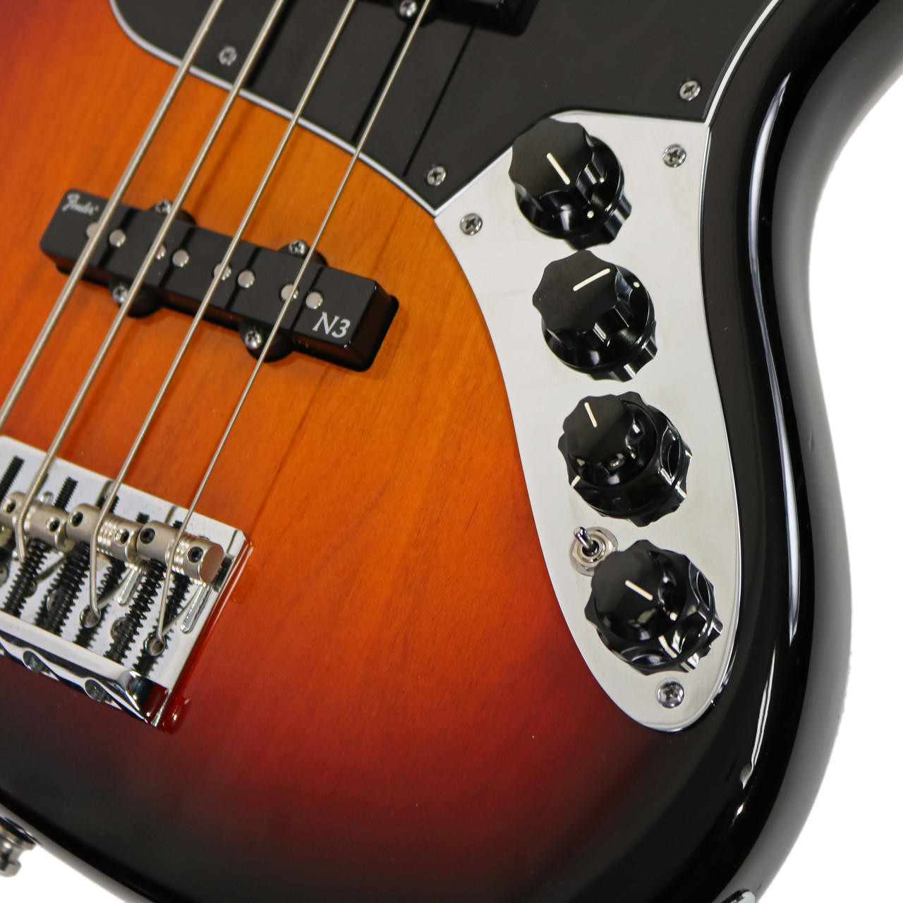 2013 Fender American Deluxe Jazz Bass Sunburst