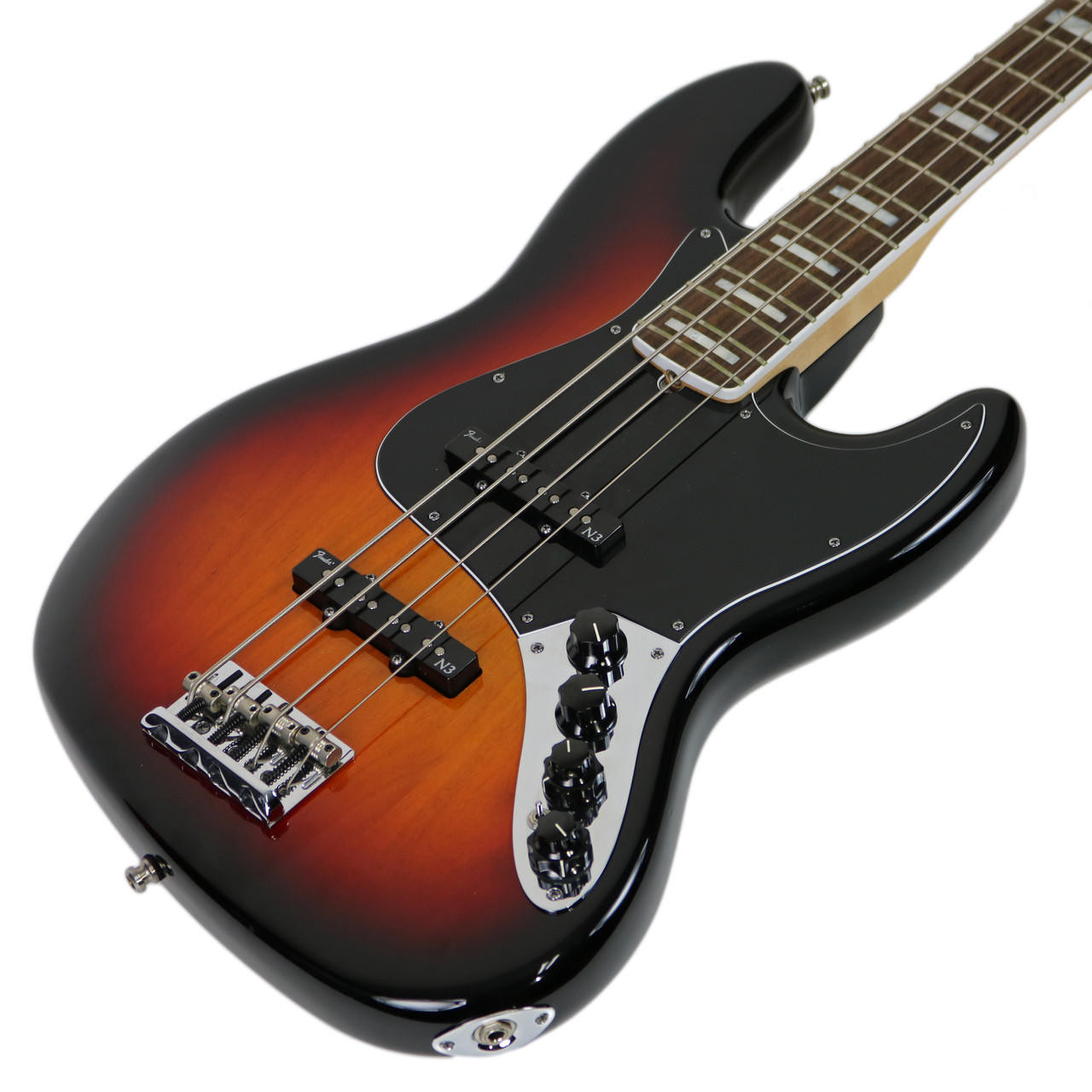 2013 Fender American Deluxe Jazz Bass Sunburst