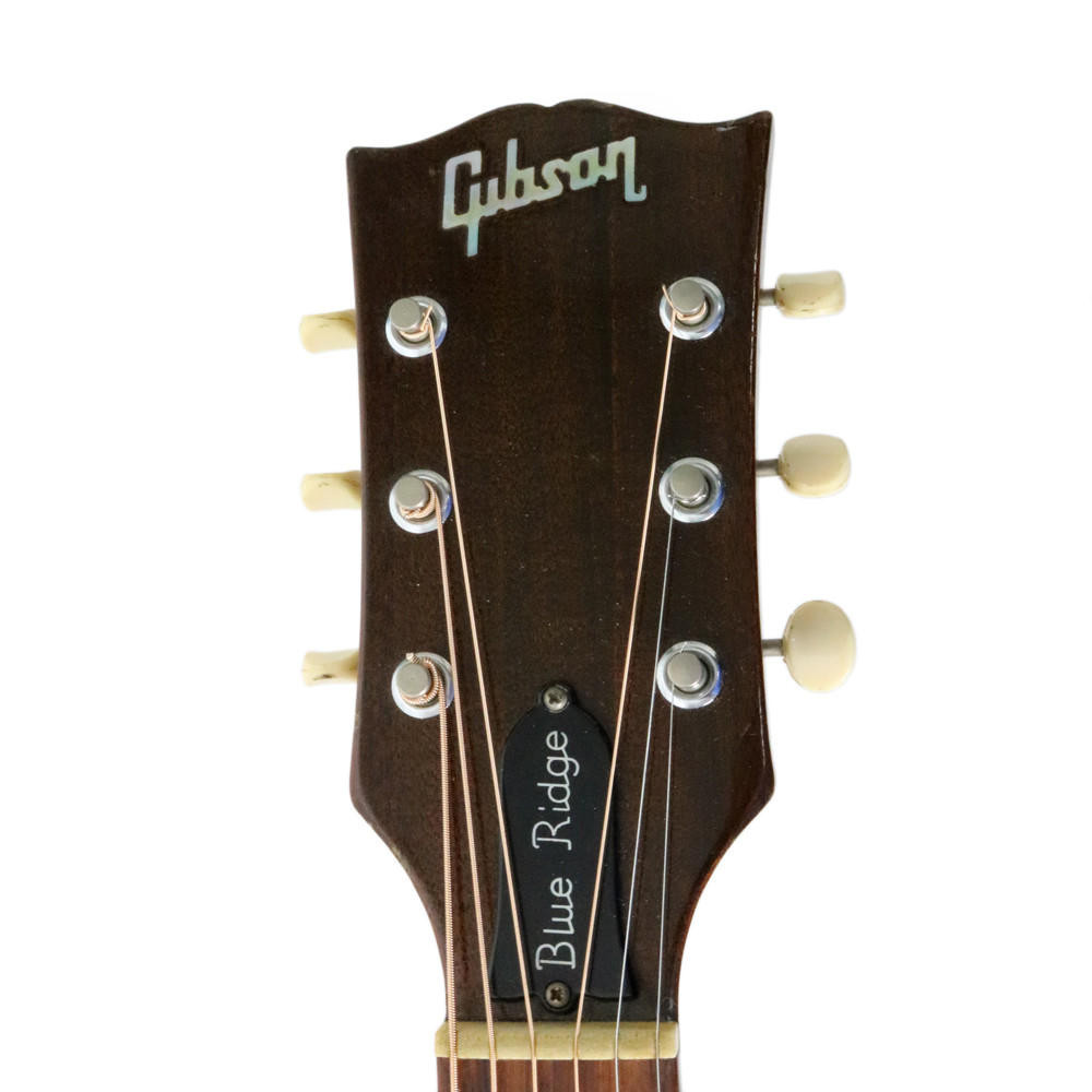 Vintage 1972 Gibson Blue Ridge Dreadnought Acoustic Guitar Natural