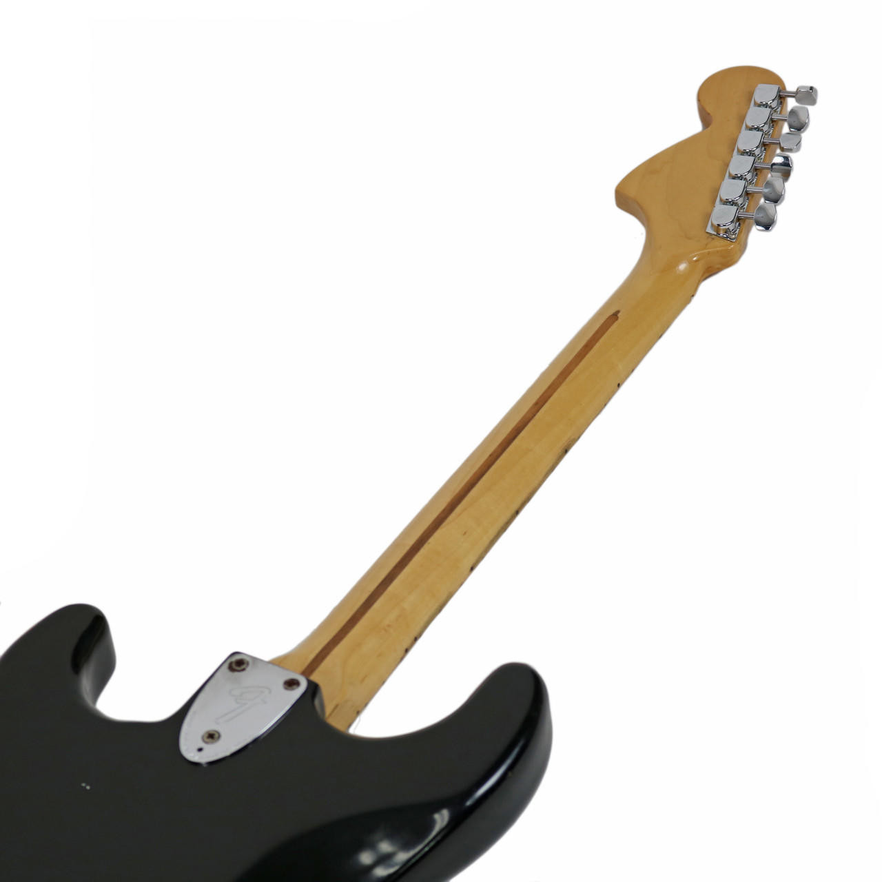 Vintage 1979 Fender Hardtail Stratocaster Black | Cream City Music
