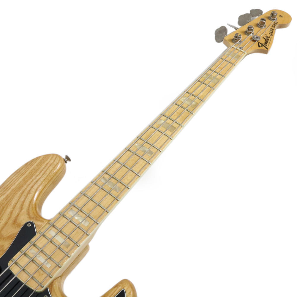 Vintage 1975 Fender Jazz Bass Natural Finish | Cream City Music