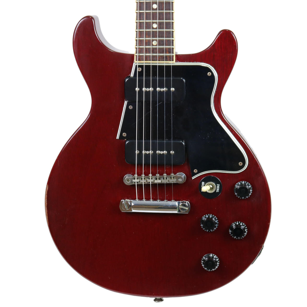 1995 Gibson Les Paul Special Double Cutaway Wine Red | Cream City