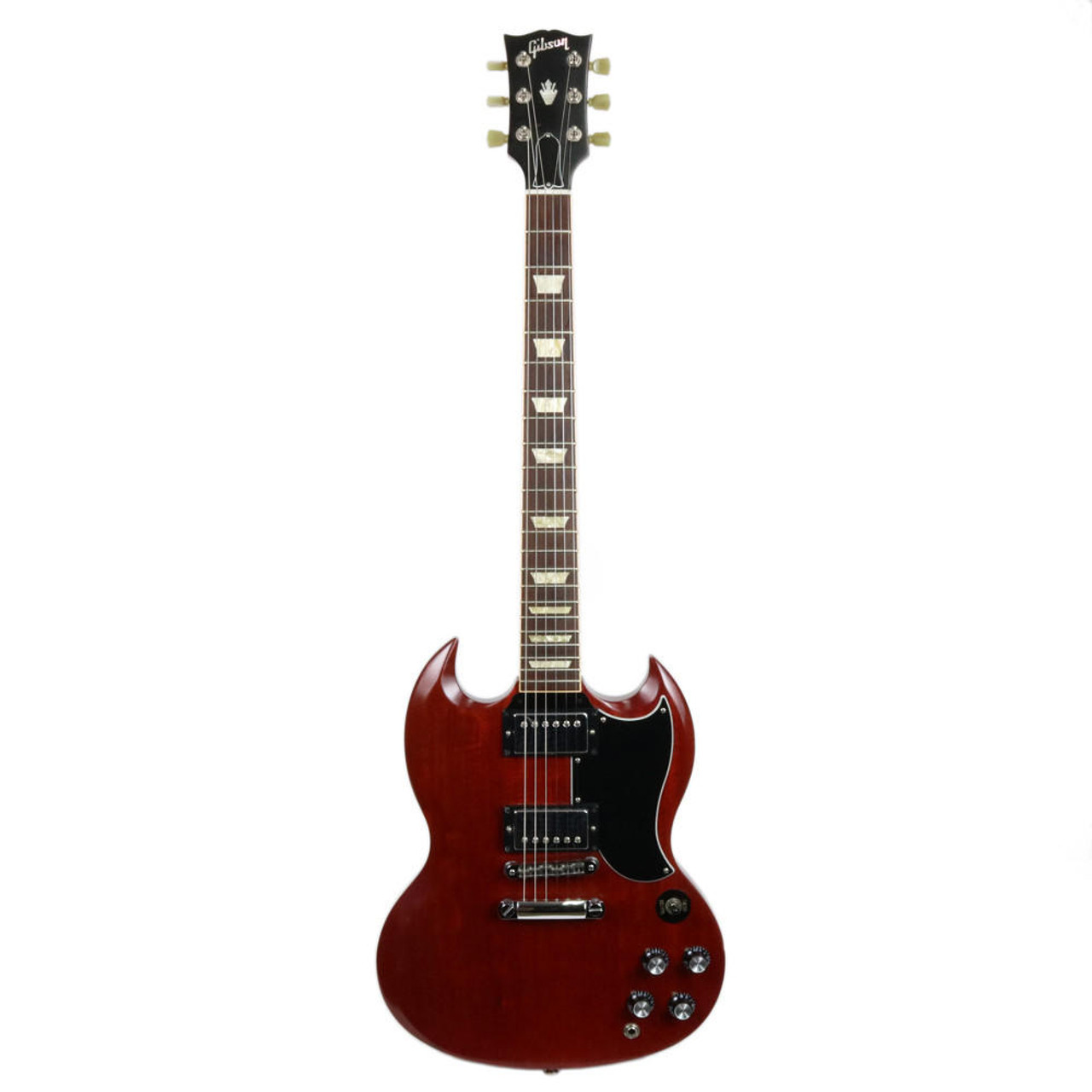 2012 Gibson SG '61 Reissue Satin Electric Guitar Worn Cherry Finish