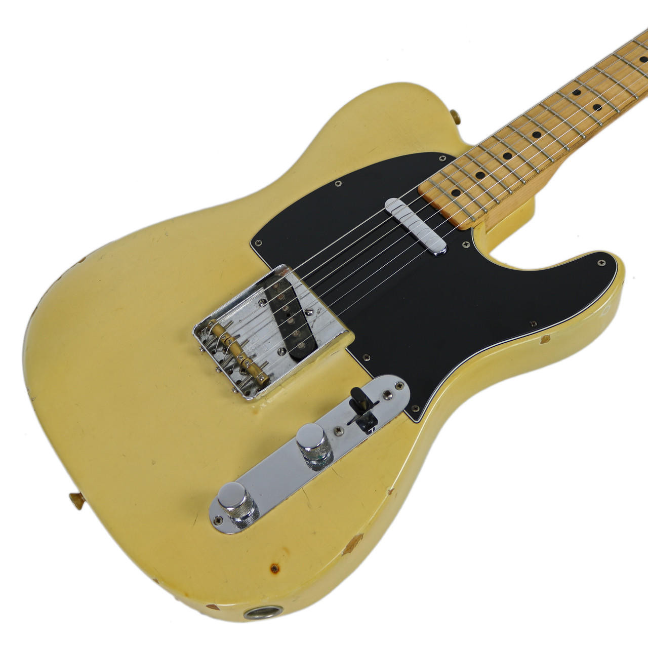 Vintage 1972 Fender Telecaster Olympic White | Cream City Music