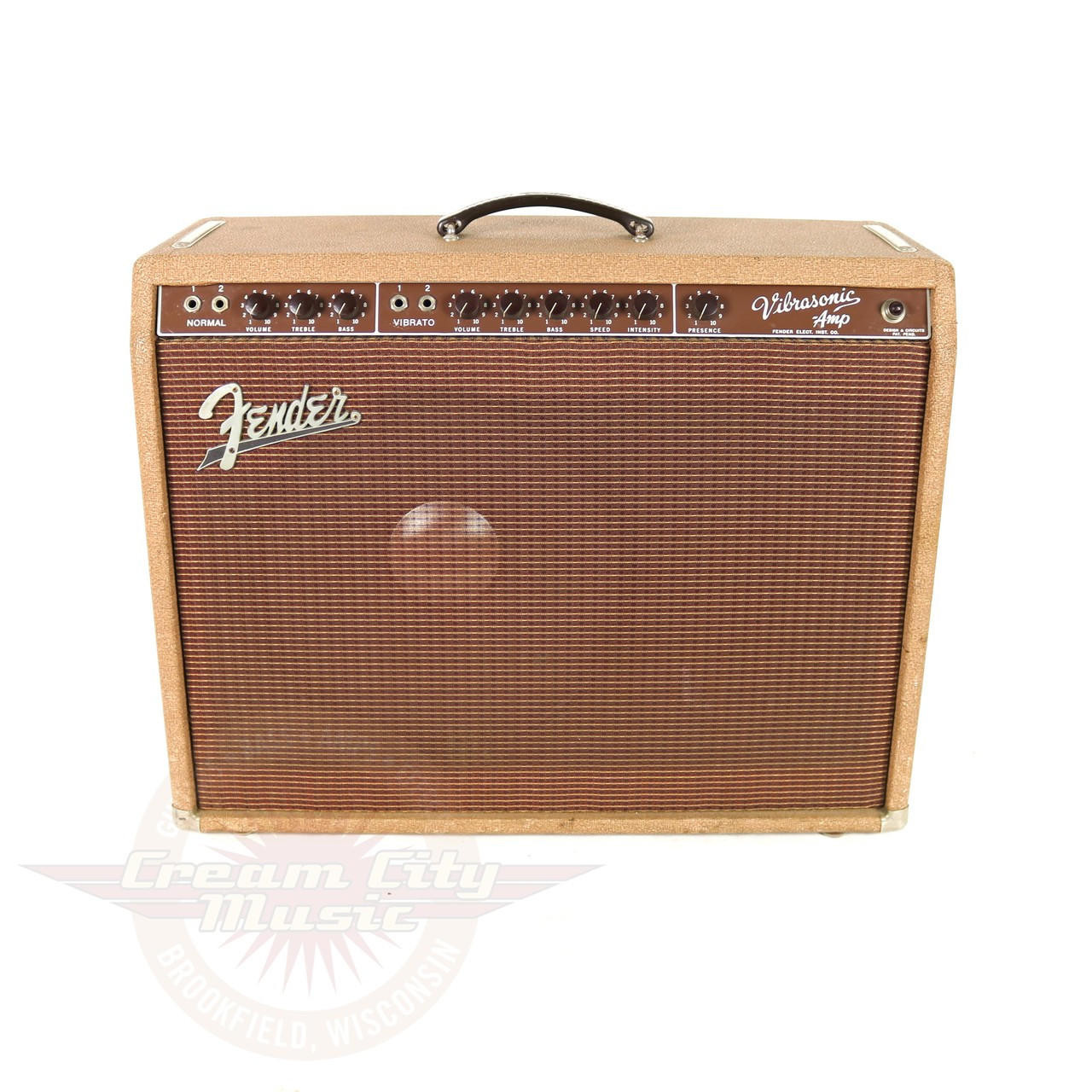 G.E Smith's Vintage 1960 Fender Vibrasonic 40W 1x15 Tube Combo Amp