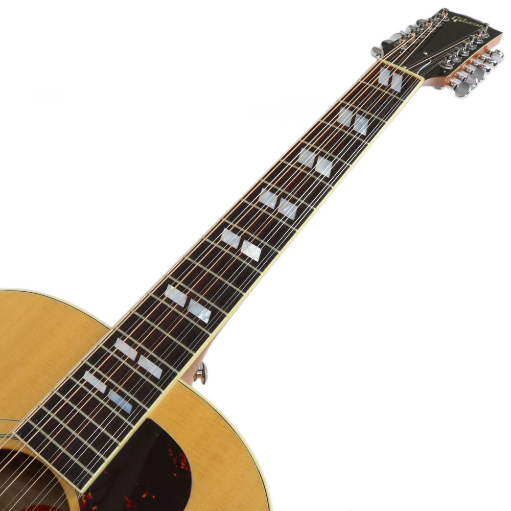 2000 Gibson J-185 12-String Jumbo Acoustic Guitar Natural Finish