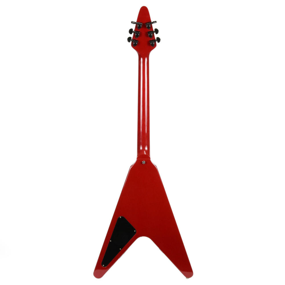 Vintage 1985 Gibson Flying V Kahler Electric Guitar Red Finish