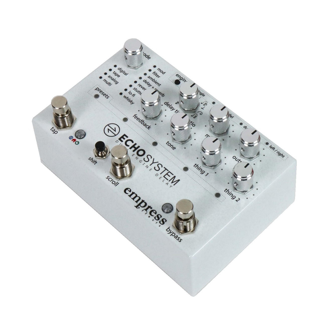 Empress Effects Echosystem Dual System Delay Pedal | Cream City Music