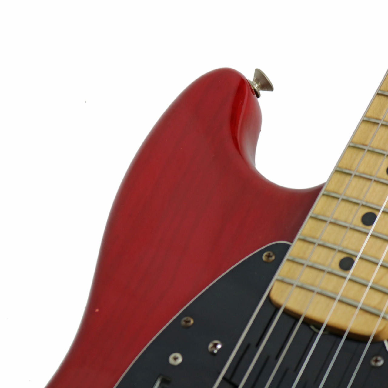 【Vintage】 FENDER / 1979 Mustang ムスタング Vintage 1979 Fender Mustang Transparent Red | Cream City Music