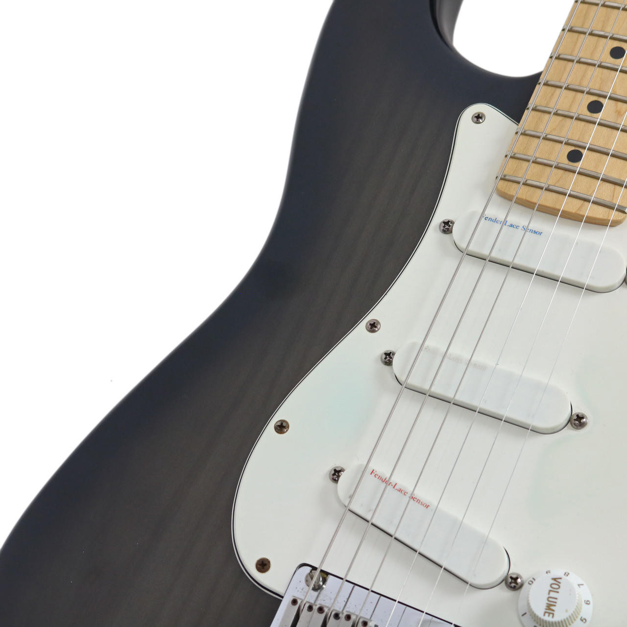 Vintage 1991 Fender Stratocaster Plus Black Pearl Dust | Cream