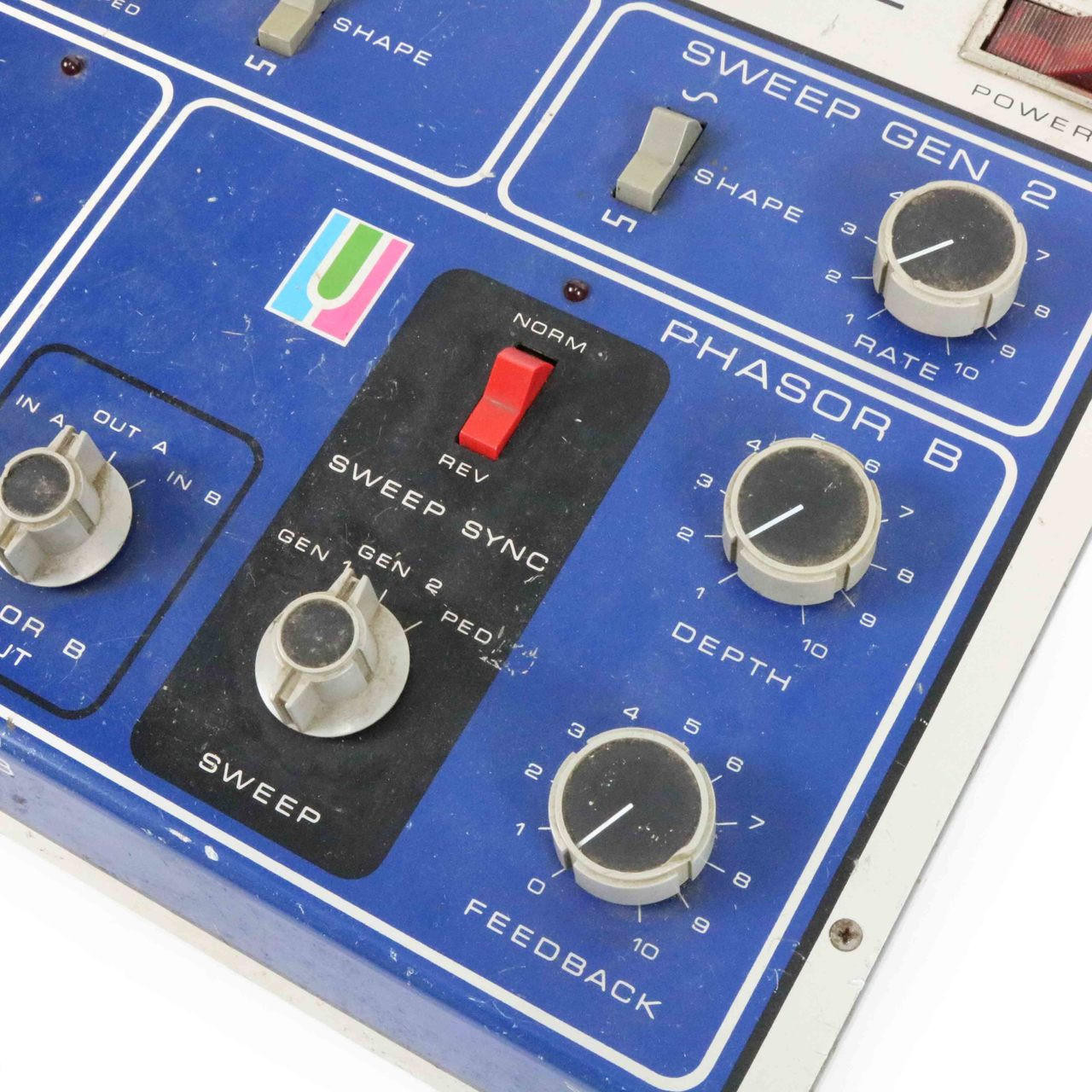 Vintage Mu-Tron Bi-Phase Dual Phase Shifter Pedal with Footswitch